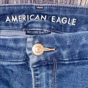 American Eagle Outfitters Blue Denim Stretch Jeggings